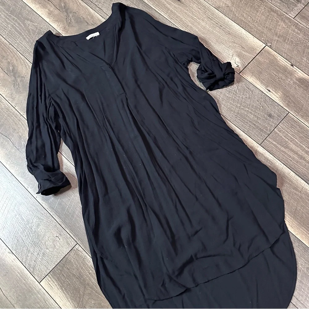 Alex & Lili Black Midi Dress - Picture 2 of 9